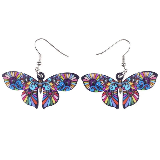 Bonsny Butterfly Dangle Earrings