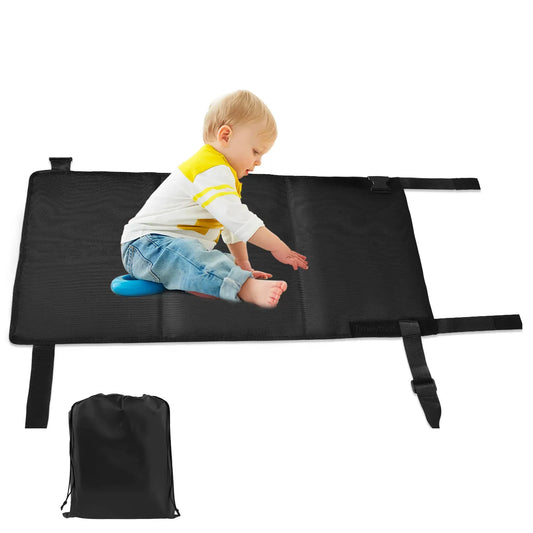 Kids Travel Airplane Bed Baby Pedals Bed Portable Travel Foot Rest Hammock Kids Bed Airplane Seat Extender Leg Rest For Kids
